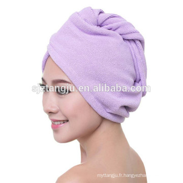 raison prix 25 * 65cm, 300gsm cheveux sèche serviette avec des boutons